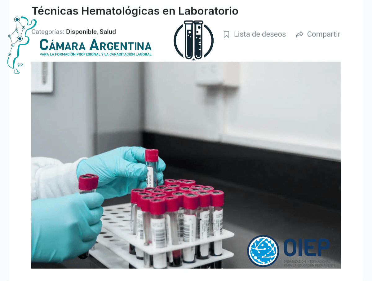 Técnicas Hematológicas en Laboratorio